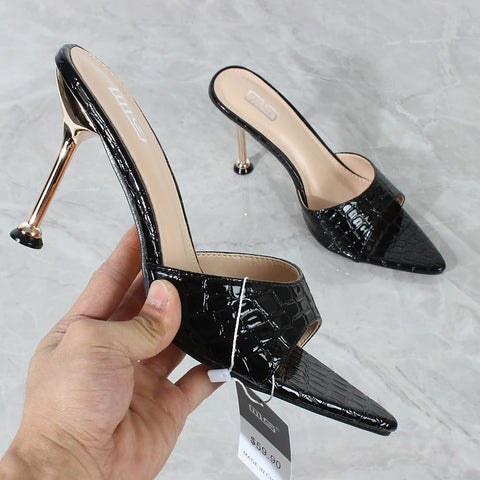 New Summer Collection Super High Thin Heel Street Sandals CODE: KAR1349