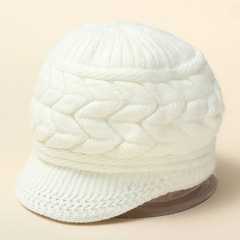 New solid color, knitted, warm, loose Ski hat CODE: KAR1363