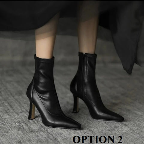 New ankle with thin heel boot CODE: KAR1374