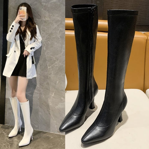 New ankle with thin heel and pointed toe boot CODE: KAR1375