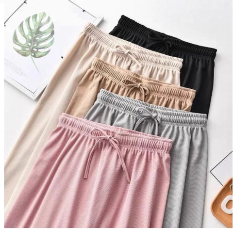 New straight cut, loose, high waist, Casual pants CODE: KAR1376