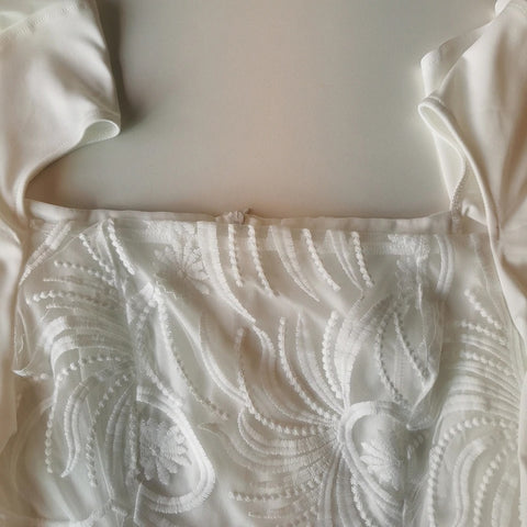 Classy High Waist Ruffle Fashion Lace Elegant Party Dress CODE: KAR1391