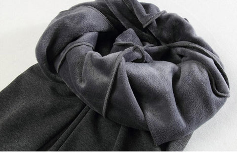 Winter Plus Size 6XL Warm Leggings Thicken Fleece Velvet Fake Two-Piece Pants Skirt CODE: KAR1399