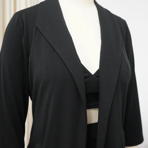 3 Piece Suit, Wide Leg Pants, Suspenders, V-Neck, Matching Three Piece Set CODE: KAR1400