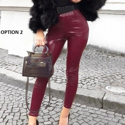 Autumn Sexy Elastic High Waist Slim Leggings CODE: KAR1406