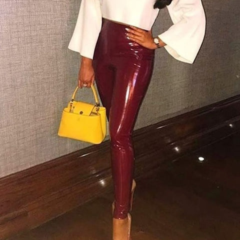 Autumn Sexy Elastic High Waist Slim Leggings CODE: KAR1406