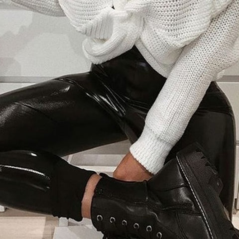 Autumn Sexy Elastic High Waist Slim Leggings CODE: KAR1406