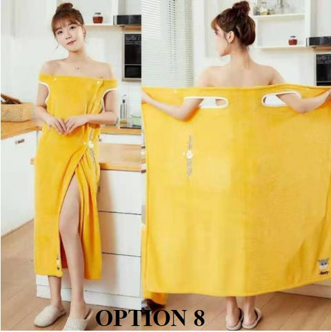 Cartoon Coral Velvet Bath Towel CODE: KAR1408