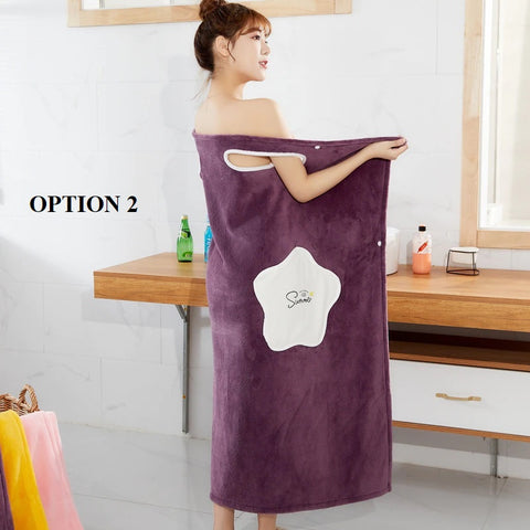 Cartoon Coral Velvet Bath Towel CODE: KAR1408