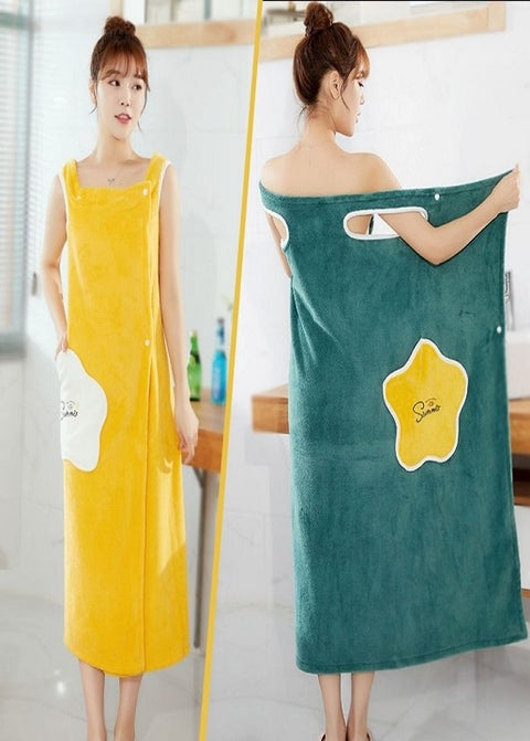 Cartoon Coral Velvet Bath Towel CODE: KAR1408