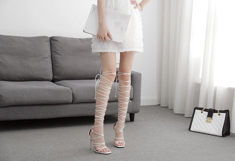 Sexy Thin High Heel Ankle Cross-Strap Sandals CODE: KAR1423