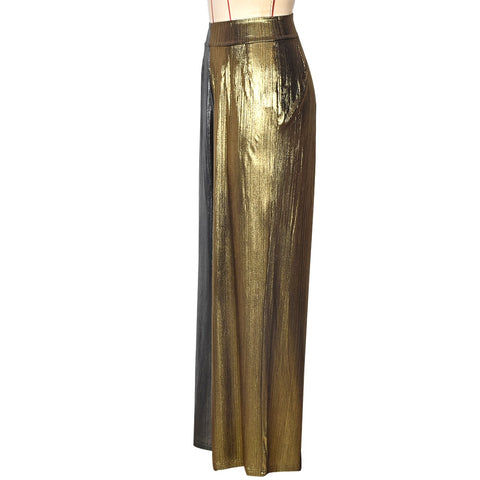 Sexy Bicolor High Waist Wide Leg Pant CODE: KAR1425