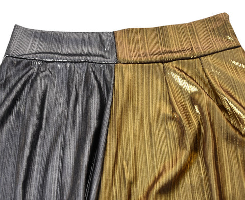 Sexy Bicolor High Waist Wide Leg Pant CODE: KAR1425