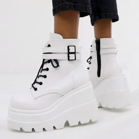 New Fashion High Platform High Wedges Ankle Boots CODE: KAR1462