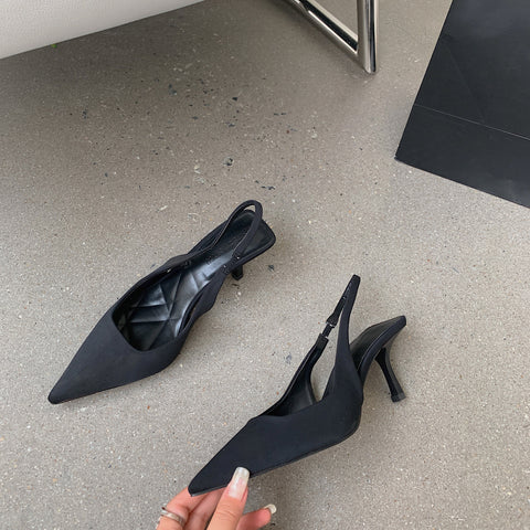 Summer New High-heeled Pointed Toe Sandals CODE: KAR1472