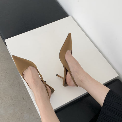Summer New High-heeled Pointed Toe Sandals CODE: KAR1472