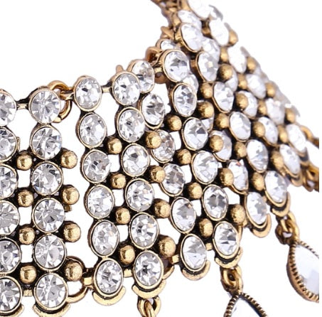 New Crystal Rhinestone Choker Necklace CODE: KAR1503