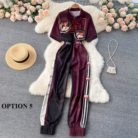 Summer High Street Short Sleeve Rompers Jumpsuit CODE: KAR1509