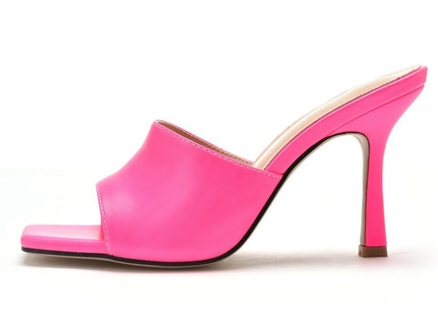 Summer Fashion Square Peep Toe High Heels Sandals Plus Size 42 CODE: KAR1516