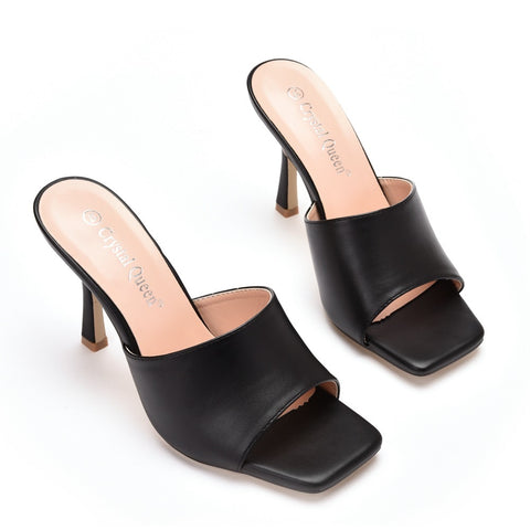 Summer Fashion Square Peep Toe High Heels Sandals Plus Size 42 CODE: KAR1516
