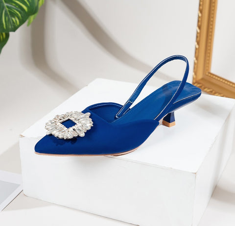 New Sequined Pointed Toe Shoe CODE: KAR1529