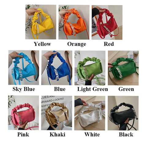 New Fashion Candy Color Diamond Shoulder Crossbody Bag CODE KAR1573