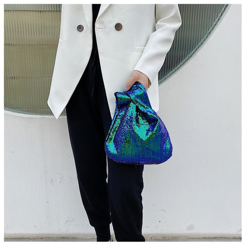 Simple Style Wind Knot Wrist Square Pump Belt Bag CODE: KAR1585