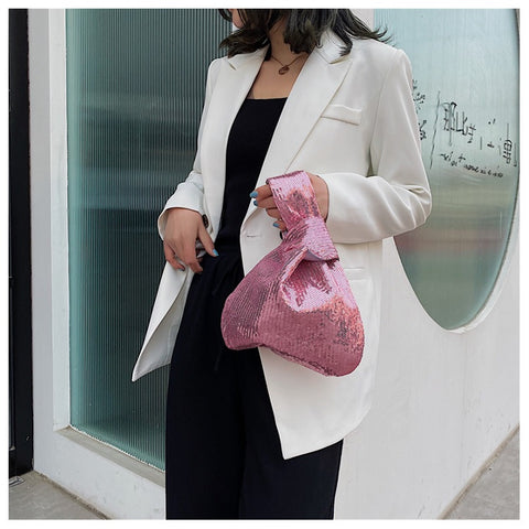 Simple Style Wind Knot Wrist Square Pump Belt Bag CODE: KAR1585