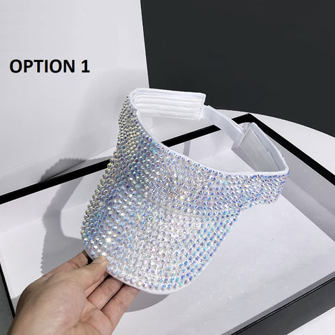 Summer Hip Hop Rhinestone Hat CODE: KAR1586