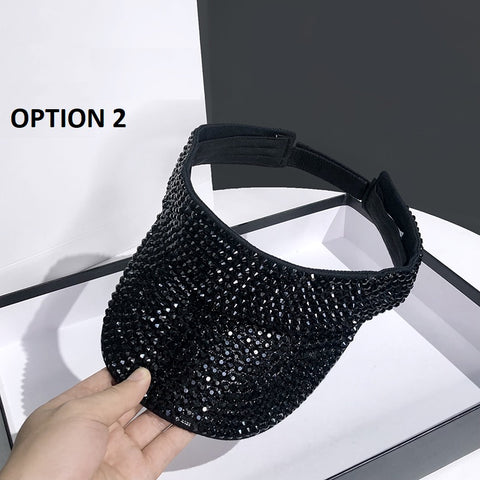 Summer Hip Hop Rhinestone Hat CODE: KAR1586