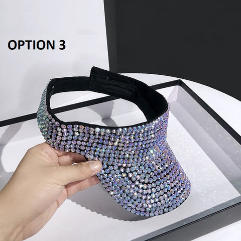 Summer Hip Hop Rhinestone Hat CODE: KAR1586