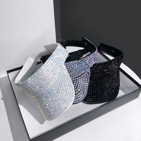 Summer Hip Hop Rhinestone Hat CODE: KAR1586