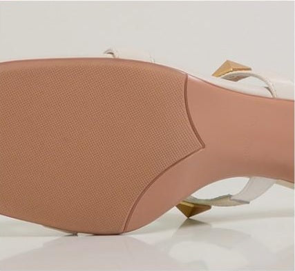 New Fashion Thin Heel Square Toe with Rivet Slide Slipper CODE: KAR1600