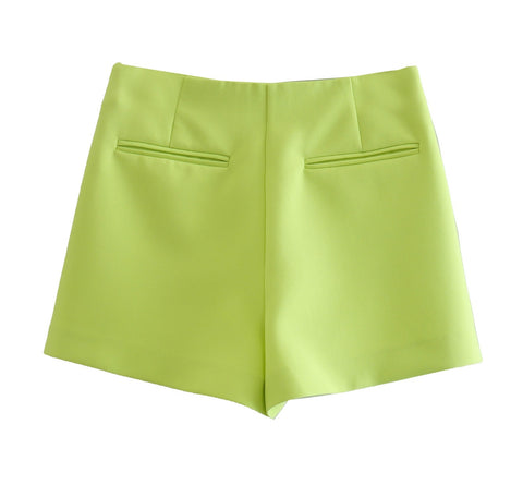 New Casual Asymmetric High Waist Streetwear Shorts CODE: KAR1605