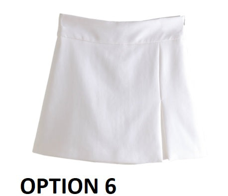 New Casual Asymmetric High Waist Streetwear Shorts CODE: KAR1605