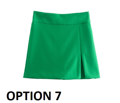 New Casual Asymmetric High Waist Streetwear Shorts CODE: KAR1605
