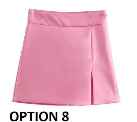 New Casual Asymmetric High Waist Streetwear Shorts CODE: KAR1605