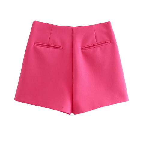 New Casual Asymmetric High Waist Streetwear Shorts CODE: KAR1605