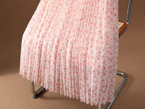 New Style Floral Design Simple Summer A-line Skirt CODE: KAR1616
