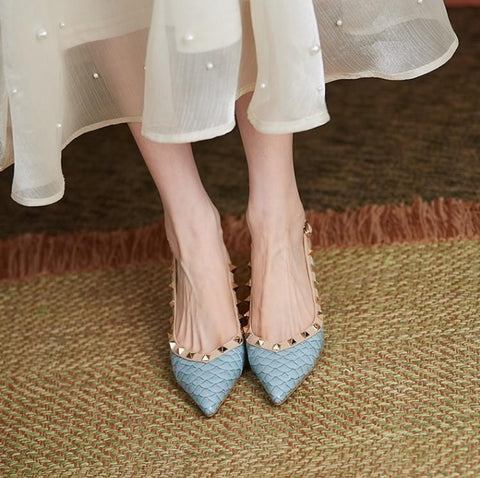 Summer High Heel Pointed Toe Pump Shoes CODE: KAR1633