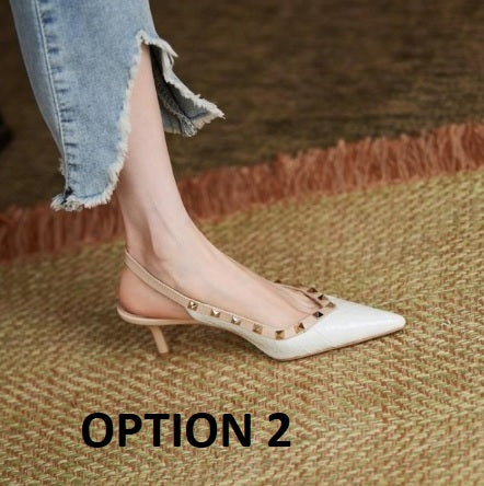 Summer High Heel Pointed Toe Pump Shoes CODE: KAR1633