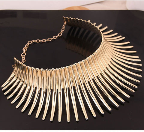 New Hedgehog Shape Exaggerated Collar Necklace CODE: KAR1634