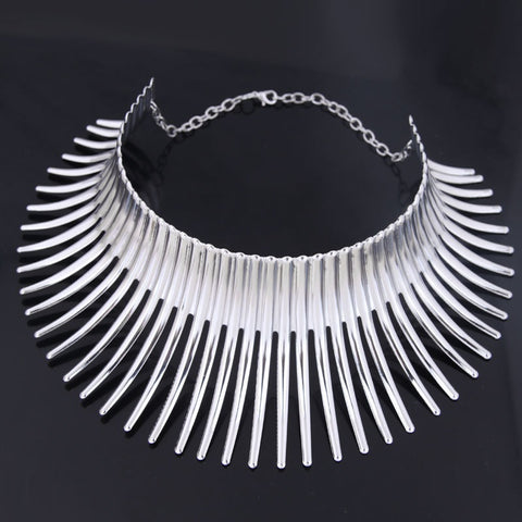New Hedgehog Shape Exaggerated Collar Necklace CODE: KAR1634