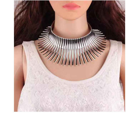 New Hedgehog Shape Exaggerated Collar Necklace CODE: KAR1634