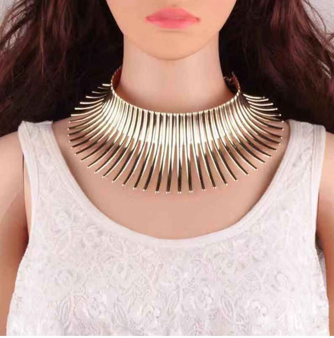 New Hedgehog Shape Exaggerated Collar Necklace CODE: KAR1634