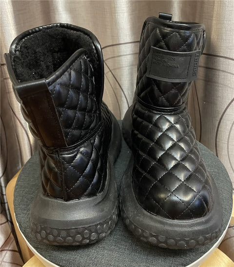 Winter New Plus  Warmth Thick-soled Non-slip Short Snow Boot CODE: KAR1655
