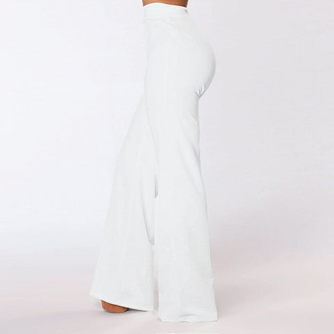 Summer Casual Fashion Slim High Waist Flared Pants CODE: KAR1660