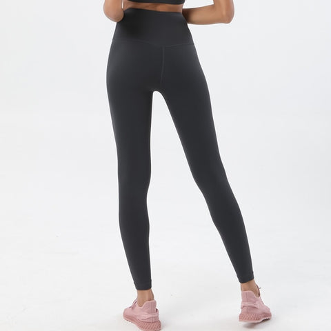 New High Waist Double-Sided Sanding Nakedness Push Up Slim Elastic Leggings CODE: KAR1669