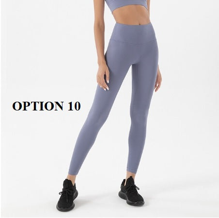 New High Waist Double-Sided Sanding Nakedness Push Up Slim Elastic Leggings CODE: KAR1669