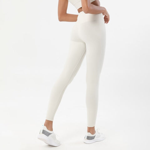 New High Waist Double-Sided Sanding Nakedness Push Up Slim Elastic Leggings CODE: KAR1669